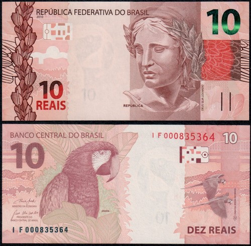 Brasile reais 2010 - brasile, (p254)
